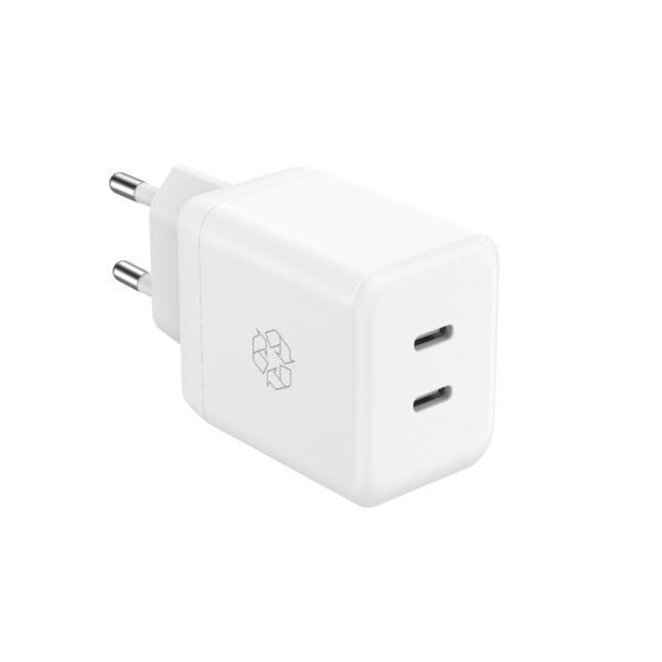 ËSSENTIALS 35W Dual USB-C GaN Oplader