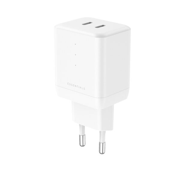 ËSSENTIALS 35W Dual USB-C GaN Oplader