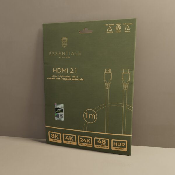 ËSSENTIALS Ultra High-Speed HDMI 2.1 Cable, 1m - Image 3