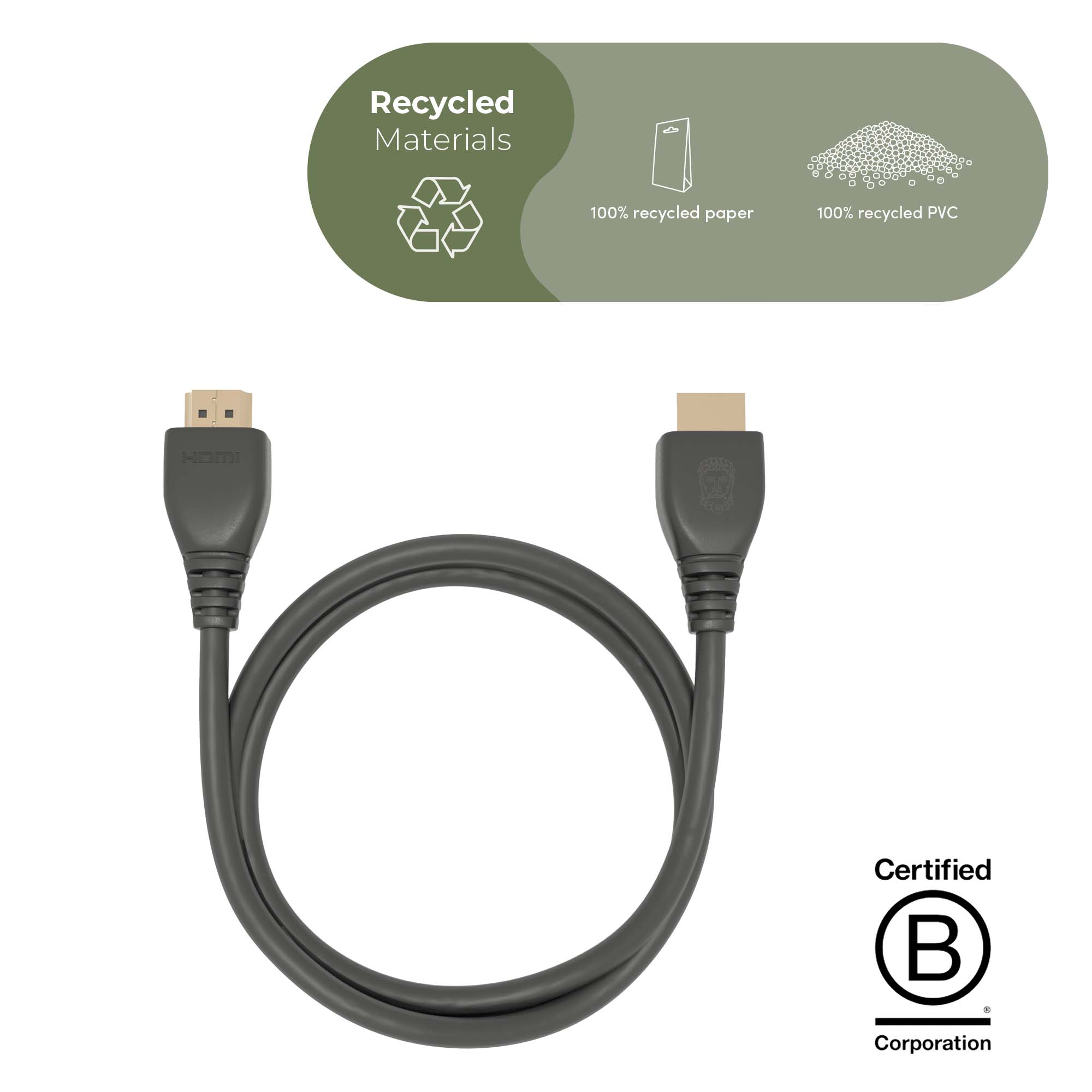 ËSSENTIALS Ultra High-Speed HDMI 2.1 Cable, 1m